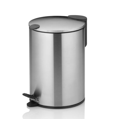 Kosmetikeimer "Mats", 3L, Edelstahl - Edelstahl - 1