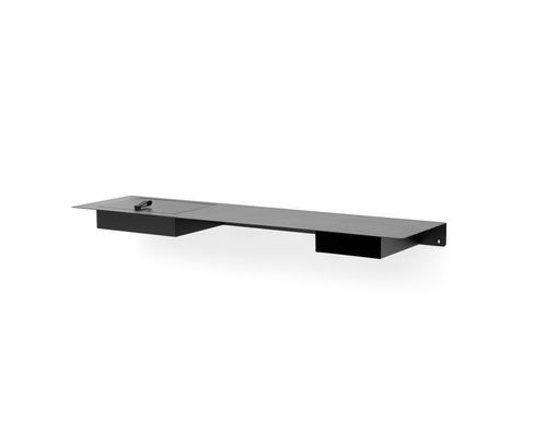 Musterring Wandkonsole/Schreibtisch KM100, schwarz, JustB! - Schwarz - 1