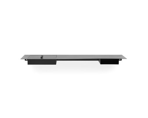 Musterring Wandkonsole/Schreibtisch KM100, schwarz, JustB! - Schwarz - 3