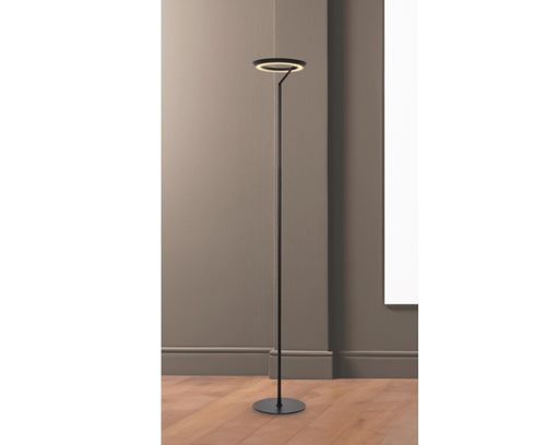 LED-Stehleuchte "Celeste" mit Tastdimmer - schwarz - 1