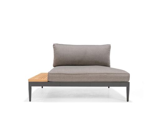 XL-Daybed "Topaz" mit Ablage - Dunkelgrau - 2