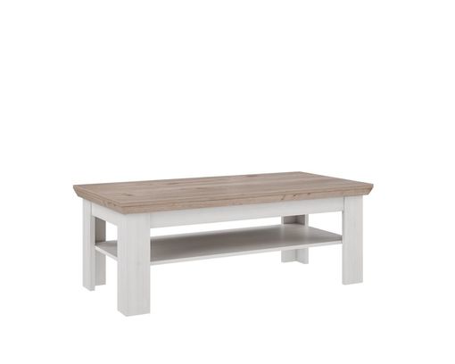 Couchtisch "Fernanda", ca. 121x61 cm - Oak Nelson/Snowy Oak - 3