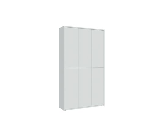 Schuhschrank "Femke", grau, ca. 192 cm hoch - Secret Grau - 1