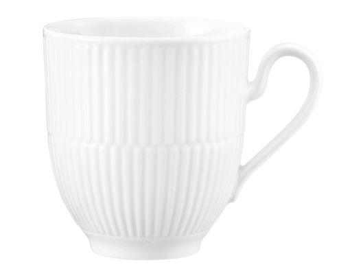 Becher mit Henkel "Amina", weiß - Weiß - 1