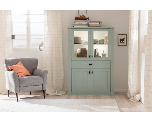Schöner Wohnen Sessel "Amadeo" - Space silver-cream - 3