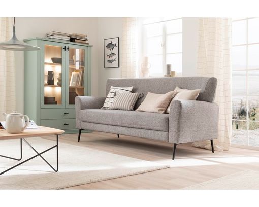 Schöner Wohnen 2,5er-Sofa "Amadeo" - Space silver cream - 1