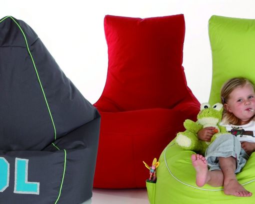 Sitzsack Malk Rot - rot - 1