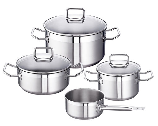 Topfset Profi-Star 4-tlg. - Silber - 1