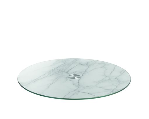 Servierplatte 33 cm marmoroptik - marmor - 1