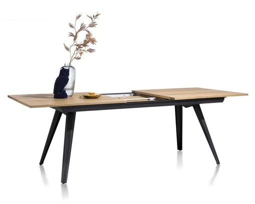 Tisch "City" Henders & Hazel, Railway brown/Metall schwarz, ca. 190 x 100 cm - Railway brown - 2