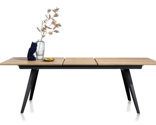 Tisch "City" Henders & Hazel, Railway brown/Metall schwarz, ca. 190 x 100 cm - Railway brown - 3