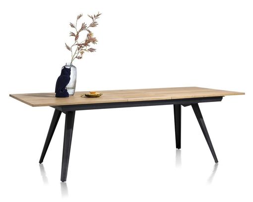 Tisch "City" Henders & Hazel, Railway brown/Metall schwarz, ca. 190 x 100 cm - Railway brown - 5