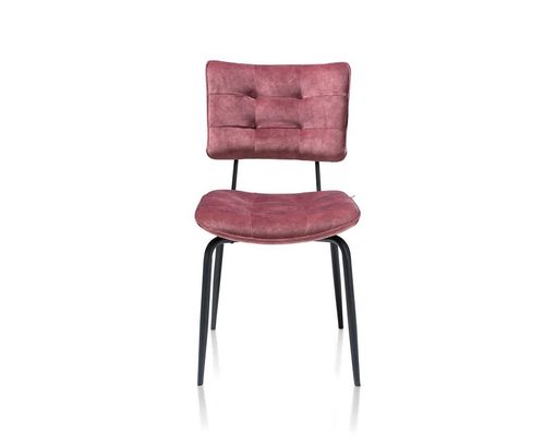 Stuhl "Manou" Henders & Hazel, Burgundy red/Metall schwarz - Burgundy red - 4