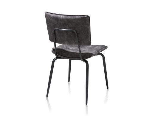 Stuhl "Manou" Henders & Hazel, anthrazit/Metall schwarz - anthrazit - 3