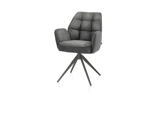 Henders & Hazel Armlehnstuhl "Bell", drehbar, anthrazit - Anthrazit - 2