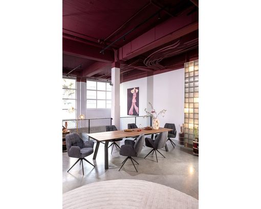 Henders & Hazel Armlehnstuhl "Bell", drehbar, anthrazit - Anthrazit - 5