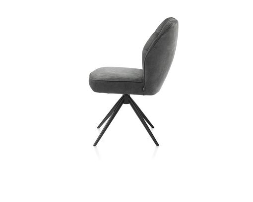 Henders & Hazel Stuhl "Bell", drehbar, anthrazit - Anthrazit - 4