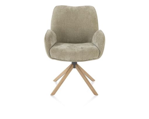Henders & Hazel Armlehnstuhl "Riley", drehbar, olivfarben - Olive - 1
