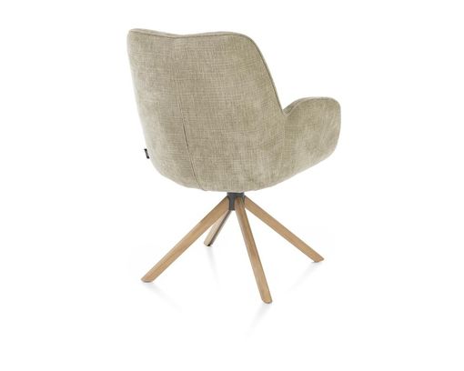 Henders & Hazel Armlehnstuhl "Riley", drehbar, olivfarben - Olive - 2
