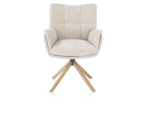 Henders & Hazel Armlehnstuhl "Juna", cremefarben - creme - 1