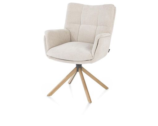 Henders & Hazel Armlehnstuhl "Juna", cremefarben - creme - 2