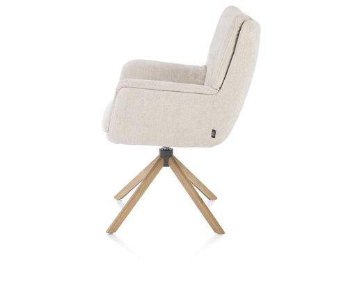 Henders & Hazel Armlehnstuhl "Juna", cremefarben - creme - 3