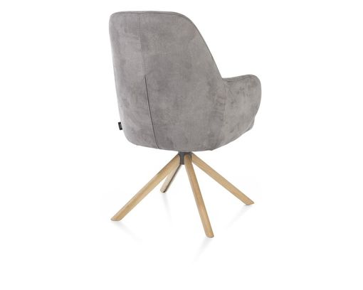 Henders & Hazel Armlehnstuhl "Melle", grau - Charcoal - 4