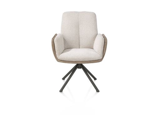 Henders & Hazel Armlehnstuhl "Theros", beige - Oregon/Sevilla beige - 1