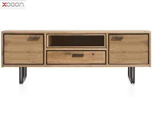 XOOON Lowboard "Denmark" ca. 170x60 cm - RWB Eiche Railway Brown - 1