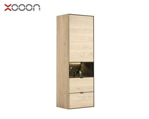 XOOON Schrank "Elements", ca. 60x180 cm - Braun - 2