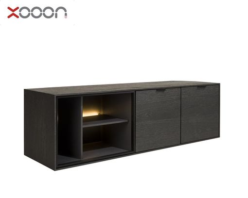 XOOON Lowboard "Elements" Onyx Oak, ca. 150x45 cm - Schwarz - 4