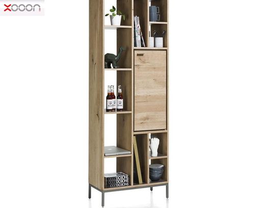 XOOON Bücherregal "Faneur" - Eiche natur - 1