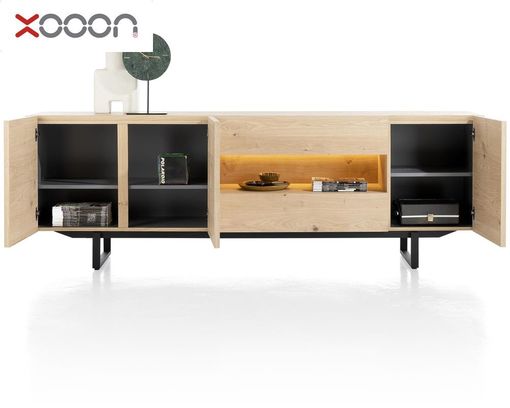 XOOON Sideboard "Modali", ca. 237x80 cm - Natur - 3