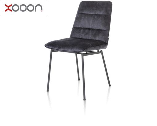 XOOON Esszimmerstuhl "Aurora", schwarz - Schwarz - 2