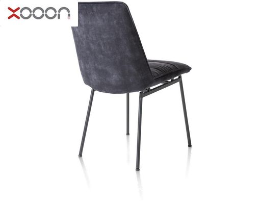 XOOON Esszimmerstuhl "Aurora", schwarz - Schwarz - 4