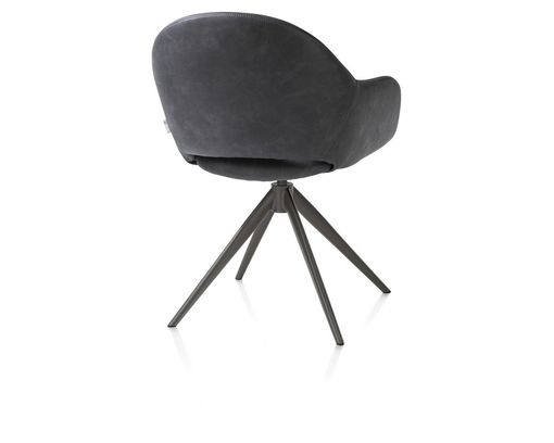 XOOON Armlehnstuhl "Finn", anthrazit - Anthrazit - 2