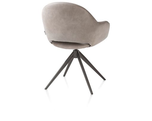 XOOON Armlehnstuhl "Finn", hellgrau - Hellgrau - 4