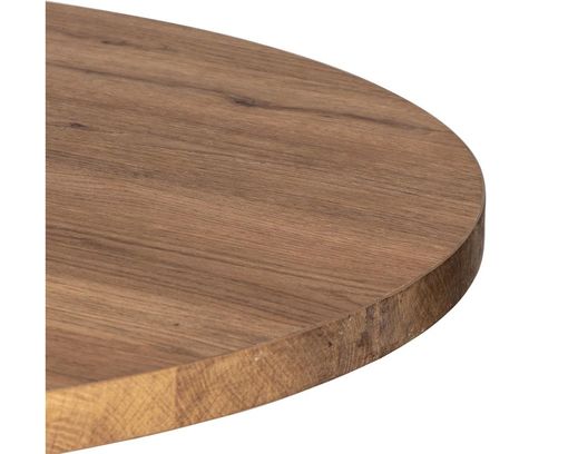 Coco Maison Bartisch "Brest", Vintage-Oak - Braun/Schwarz - 4