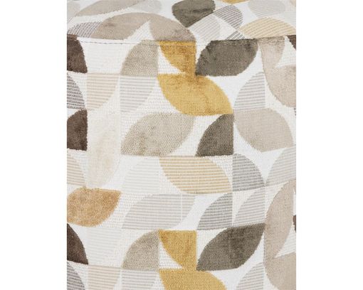 Coco Maison Hocker "Elite", rund, mehrfarbig - Creme - 6