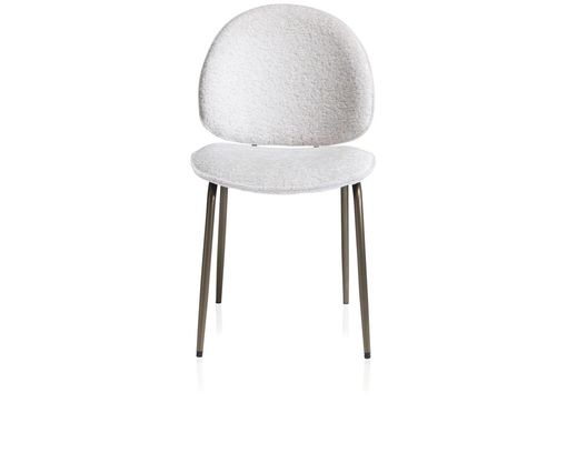 Coco Maison Stuhl "Kjel", Creme/Champagnerfarbig - Creme/Champagner - 1
