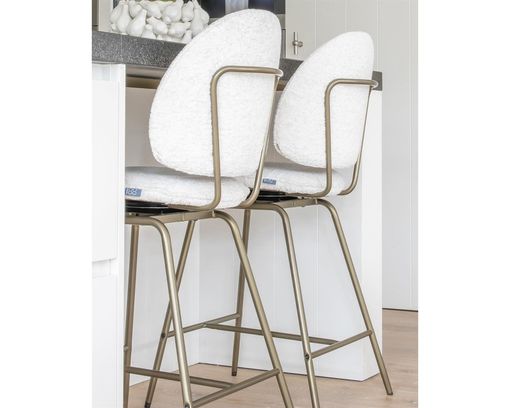 Coco Maison Tresenstuhl "Kjel", Creme/Champagner - Creme/Champagner - 9