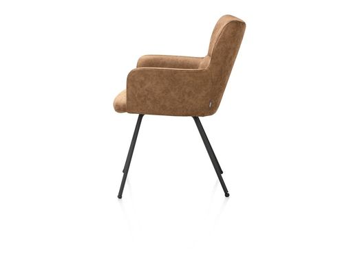 XOOON Armlehnstuhl "Sage", braun - Oregon Desert - 4