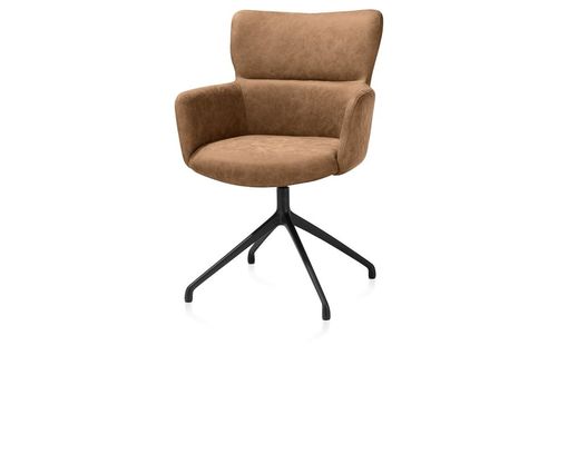 XOOON Armlehnstuhl "Sage", drehbar, braun - Oregon Desert - 2