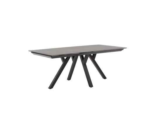 Esstisch "Perth", Marble, Metall schwarz - Anthrazit - 2