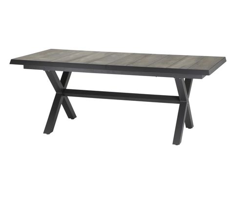 Gartentisch "Sincro", ausziehbar - Grau/Anthrazit - 6