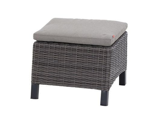 Hocker "Corido" ca. 61x45x63 cm, inkl. Sitzkissen - Charcoal grey - 1