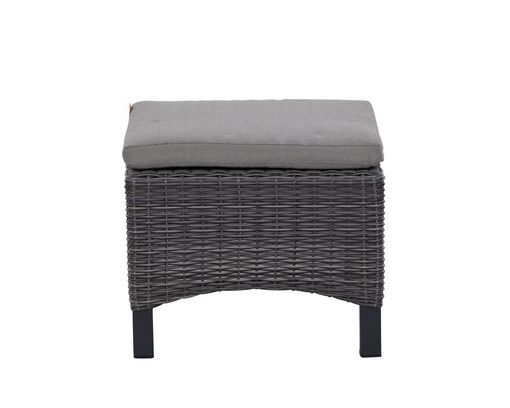 Hocker "Corido" ca. 61x45x63 cm, inkl. Sitzkissen - Charcoal grey - 4