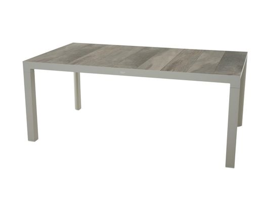 Gartentisch "Silva", ca. 180x74 cm - Seidengrau - 1