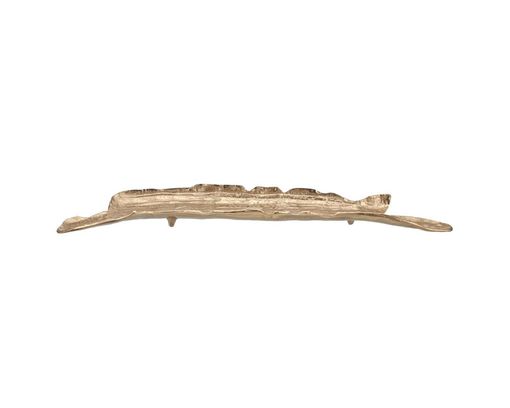 Schalle Blattform gold, ca. 82x13 cm - Gold - 1