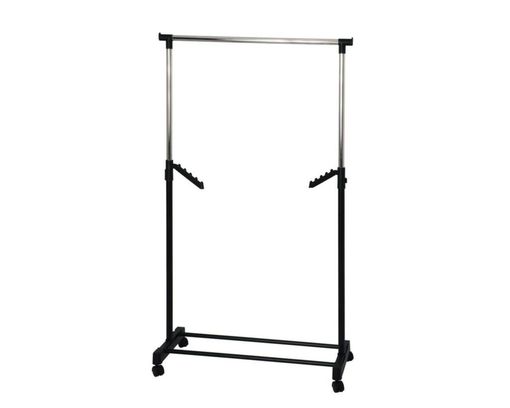 Rollgarderobe "Harrow" - Chrom/Schwarz - 1